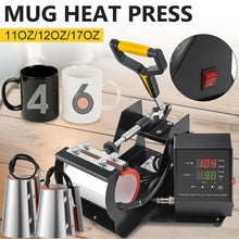 Load image into Gallery viewer, 11- 17oz Mug Heat Press Tool Mug 110V
