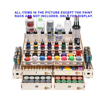 Load image into Gallery viewer, OPHIR Wood Acrylic Paints Rack with Mark Pen Storage Rack MG062
