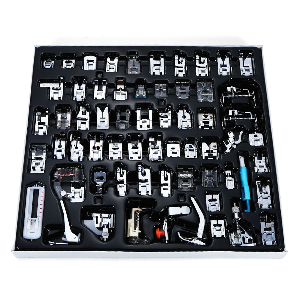 62pcs Sewing Machine Presser Foot Set