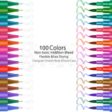 Load image into Gallery viewer, ZK40 Watercolors Brush Pen Set 12 24 36 48 60 100 Colors
