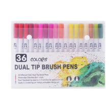 Load image into Gallery viewer, ZK40 Watercolors Brush Pen Set 12 24 36 48 60 100 Colors
