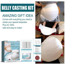 Load image into Gallery viewer, DIY Pregnancy Belly Casting Kit Unique Keepsake
