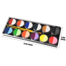 Load image into Gallery viewer, OPHIR Rainbow Face Paint Palette RT013A
