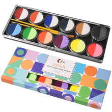 Load image into Gallery viewer, OPHIR Rainbow Face Paint Palette RT013A
